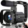 4k Video Camera Camcorder 48mp Uhd Wifi
