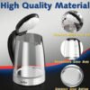 Electric Water Kettle For Home, Glass Electric Tea Kettle,