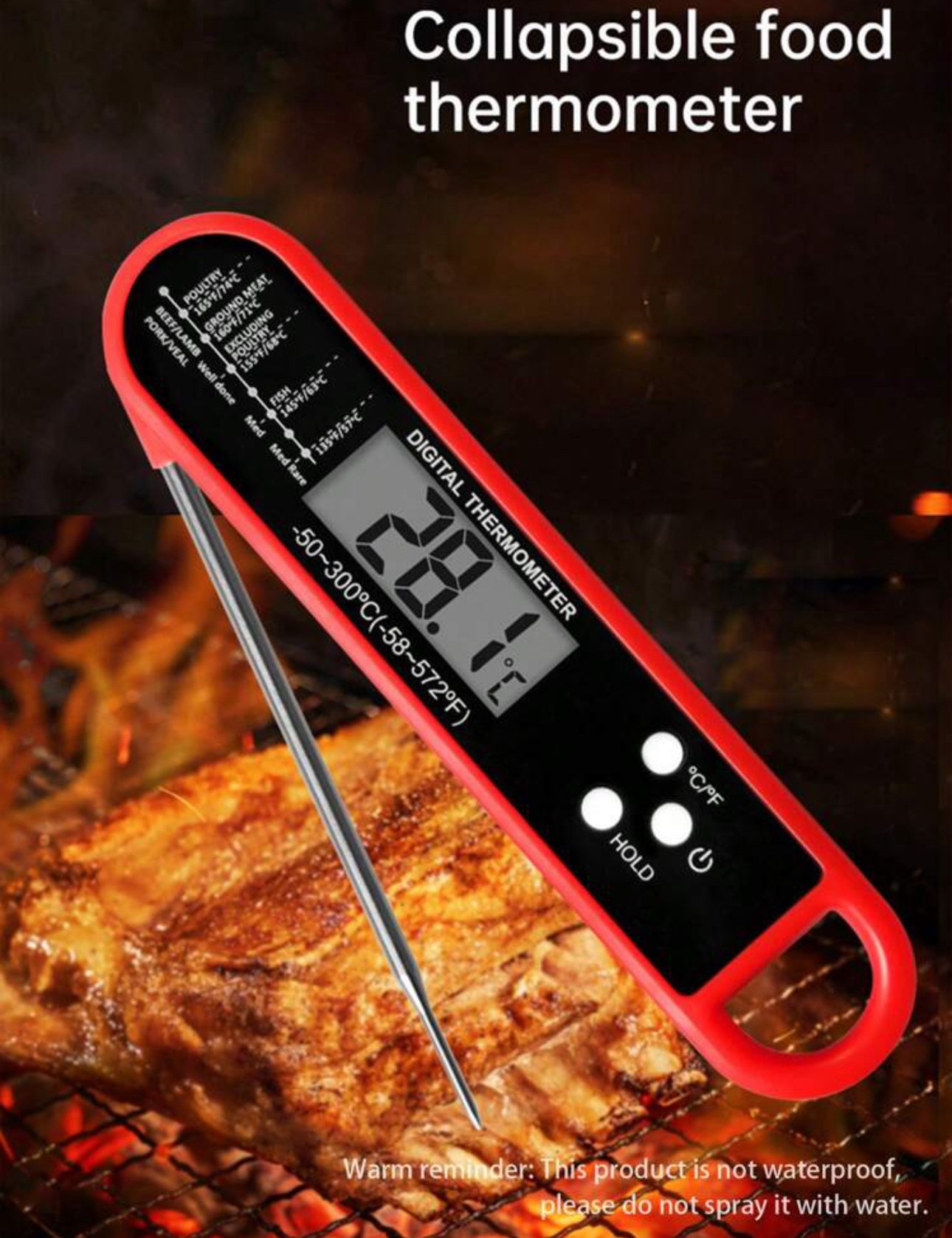Domestic kitchen thermometer Meat