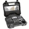 100pcs Screwdriver And Drill Bit Set For Wood Metal.