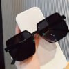 Casual Square Sunglasses For Women Retro Fashion Anti Glare Sun Shades For Driving Beach Party
